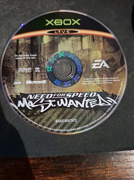 Need for Speed Most Wanted Xbox peli loose
