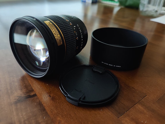 Samyang 85mm f/1.4 art lens