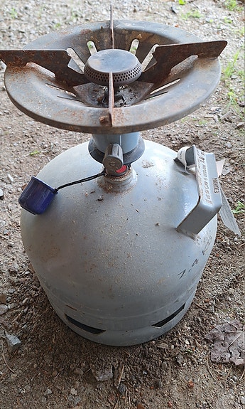 Kaasupullo 5kg + retkikeitin