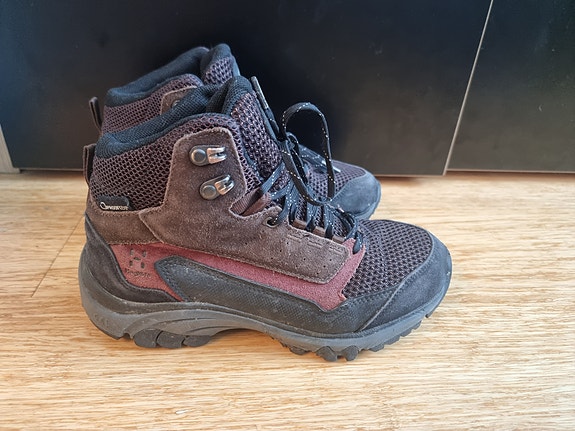 Haglöfs Skuta Mid Proof Eco Women vaelluskengät koko 38 ruskea