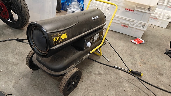 Anslut diesel lämmitin 20 kW