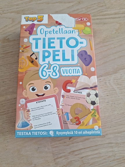 Tietopeli 6–8 vuotta