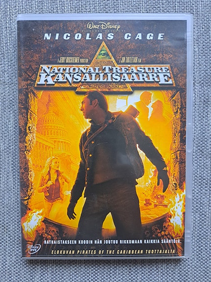 National Treasure - Kansallisaarre dvd