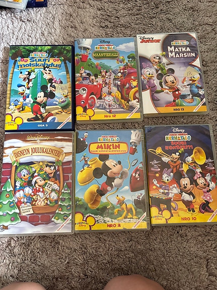 Disney Mikki Hiiren Kerhotalo dvd setti