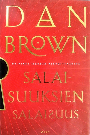 Dan Brown Salaisuuksien kirja kovakantinen