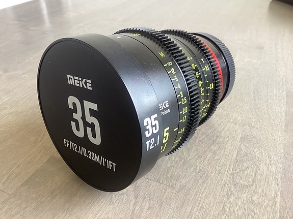 Objektiivi Meike 35mm T2.1 FF Cine EF-mount