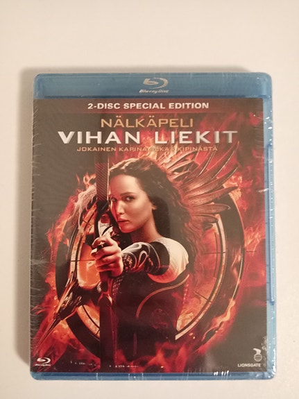 Nälkäpeli - Vihan Liekit (2-Disc Special Edition) (Uusi) (Suomijulkaisu) BLU-RAY