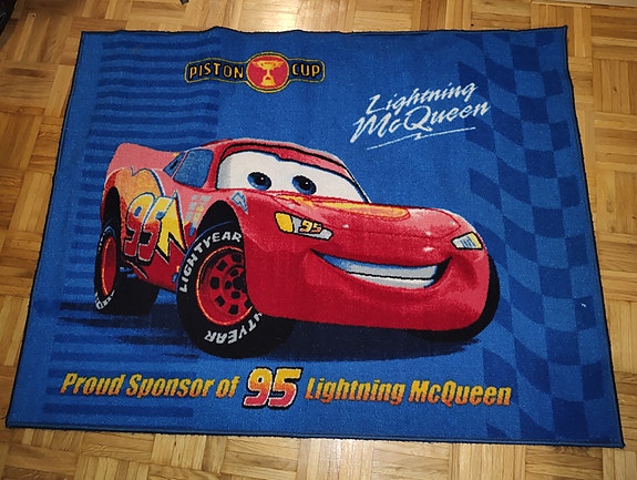 Cars Salama McQueen matto 130 x 100