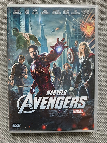 The Avengers dvd