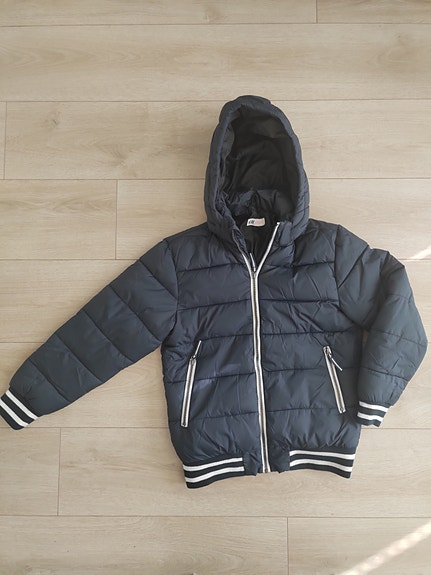 Toppatakki, H&M, koko 146cm