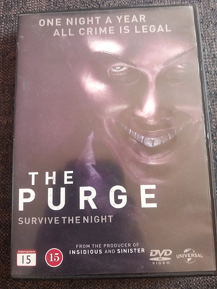 The Purge Survive the Night DVD-elokuva