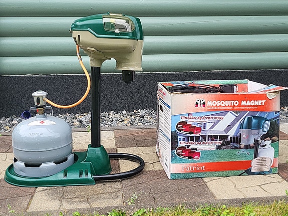 Mosquito magnet hyttysansa