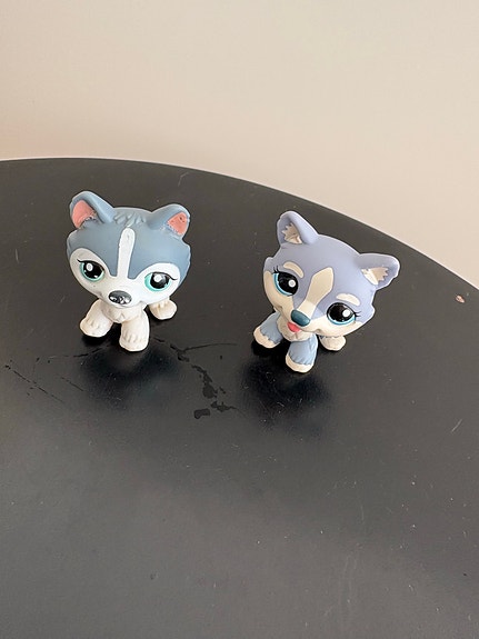 Littlest Pet Shop husky-figuurit