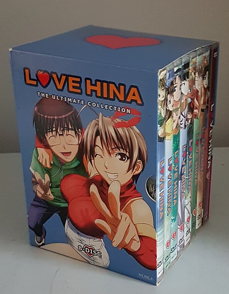Love Hina (8DVD) koko sarja + erikoisjaksot