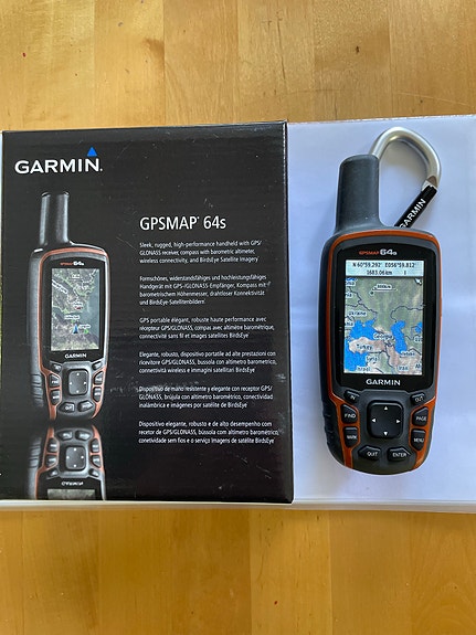 Garmin GPSMAP 64s käsikäyttöinen GPS-laite