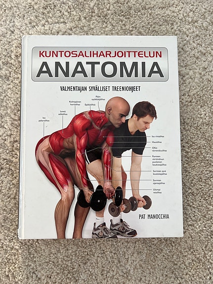 Kuntosaliharjoittelun anatomia kirja