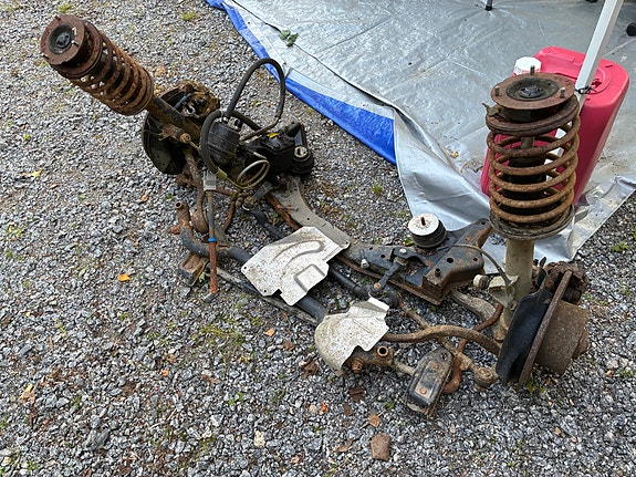 BMW E34 etuakselisto