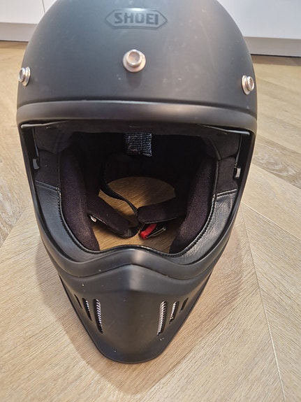 Shoei Ex-zero mattamusta kypärä, koko M