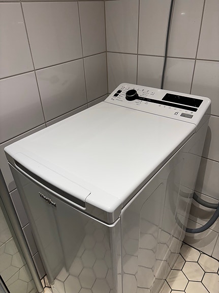 Whirlpool TDLR 7222BS NX/N päältä täytettävä pyykinpesukone