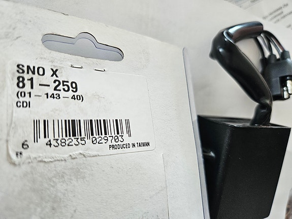 Moottorikelkan CDI-boxi, Ski-Doo, Lynx ( Rotax )