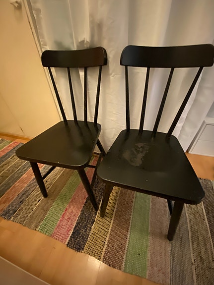 Ikea OLLE pinnatuolit 4 kpl
