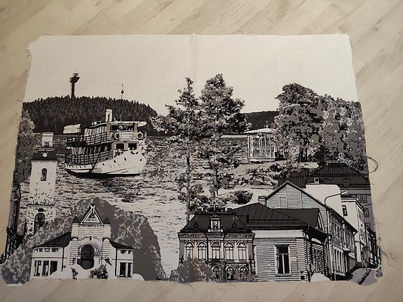 Vallila Kuopio kangas