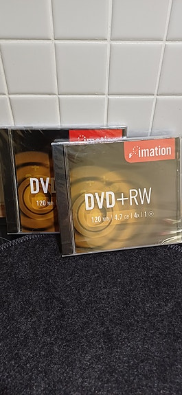 Imation DVD+RW levyt 4,7GB 120min