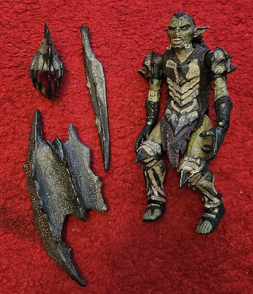 The Lord of the Rings The Fellowship of the Ring Moria Orc Action Figure