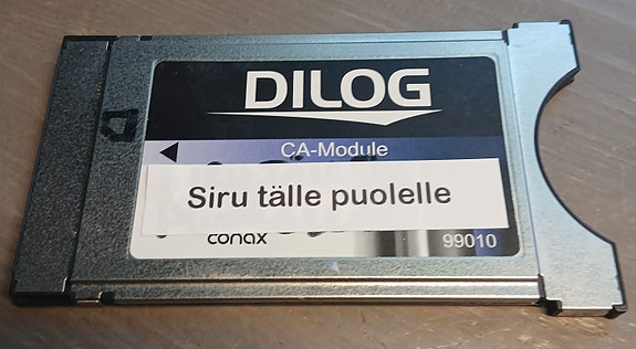 Dilog CA-Module Conax 99010 kortinlukija. Postitus sis. hintaan!