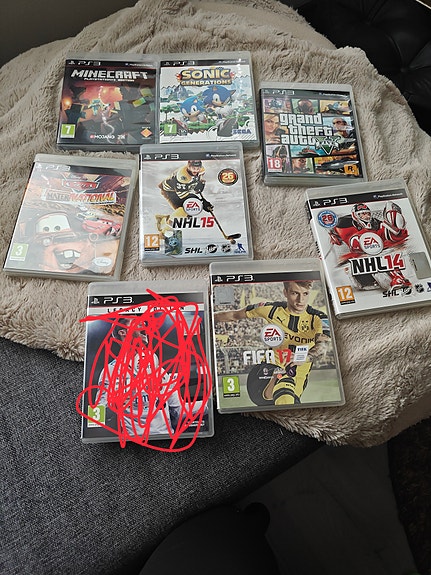 PlayStation 3 pelipaketti FIFA ja NHL
