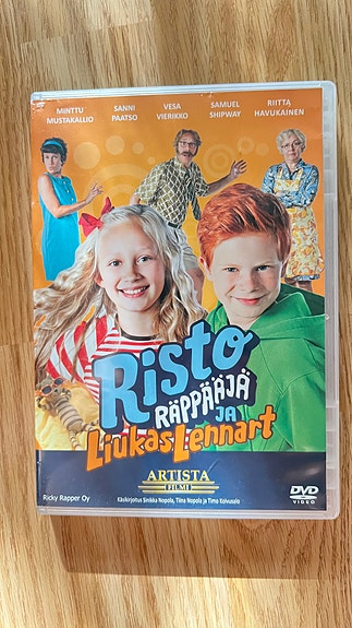 Risto Räppääjä ja Liukas Lennart DVD