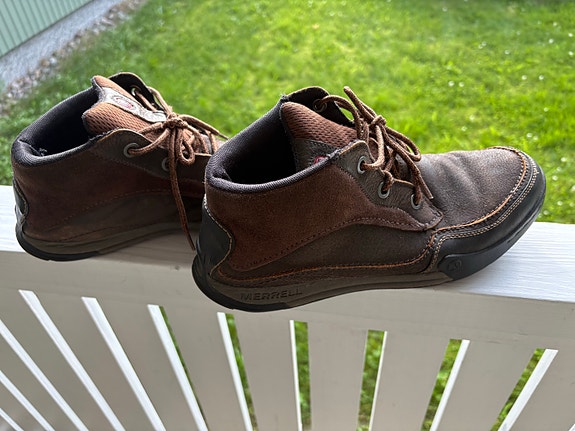 Merrell mokkanahkaiset miesten kengät koko 44 ruskea