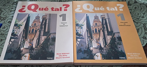 Espanjan oppikirjat 2 kpl Qué tal? 1 espanjan oppikirja ja tehtäväkirja