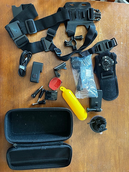 GoPro Hero 9 Black + kattava tarvikesetti