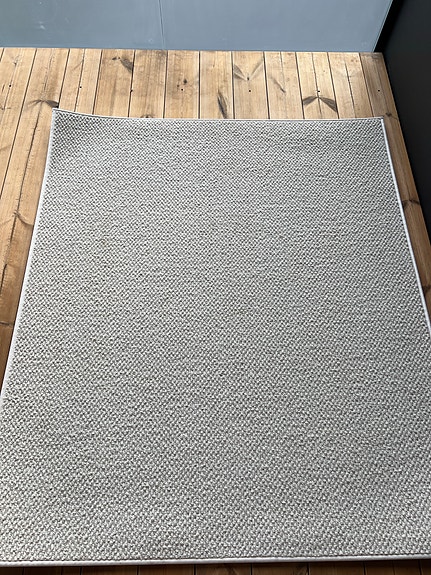 VM Carpet Hehku valkoinen villamatto
