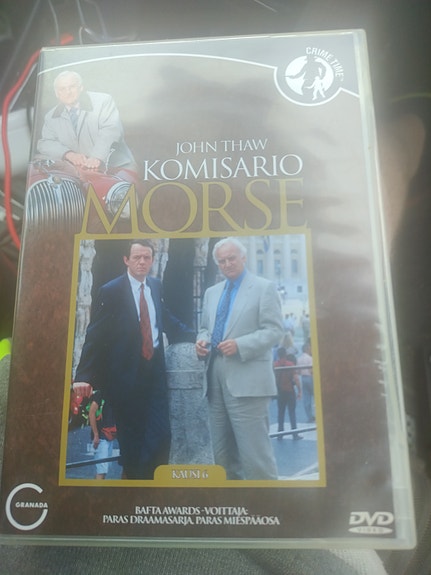Komisario Morse kausi 6 DVD-sarja suomeksi