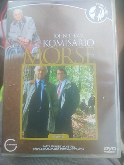 Komisario Morse kausi 8 DVD-sarja John Thaw