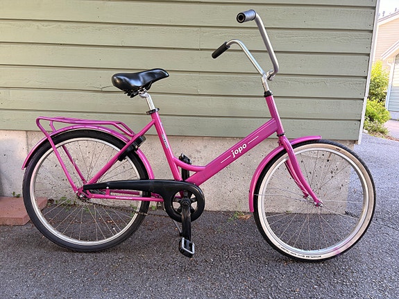 Helkama lastenpyörä 24" pinkki