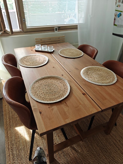 Ikea Nordviken jatkettava ruokapöytä