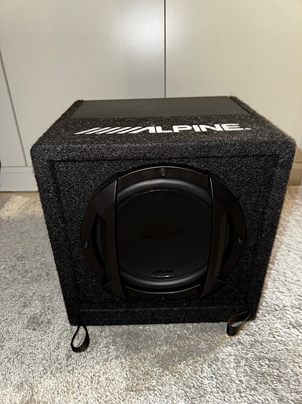 Alpine swe-815 8” aktiivi subbari