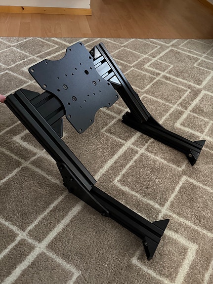Simlab quad monitor stand