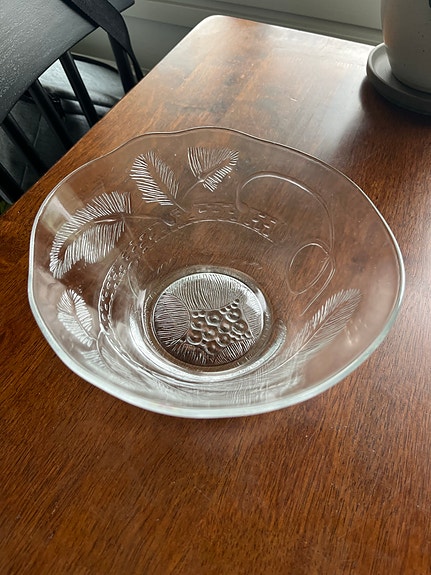 Iittala Pioni -lasikulho 19 cm