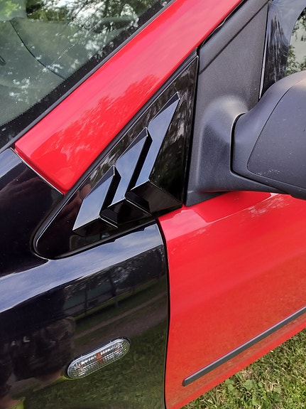 Ford Focus mk2 peilikolmio / ilmanohjaimet