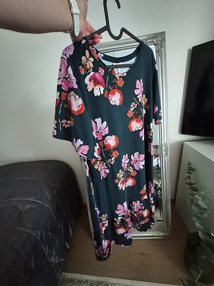 Kaiko Clothing Ruffle T-Shirt Dress