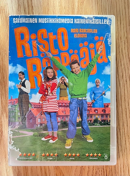 Risto Räppääjä DVD