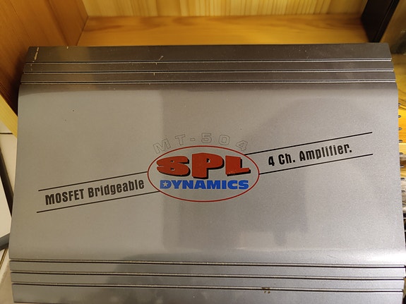Spl dynamics mt-504 4ch vahvistin
