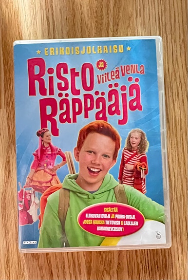 Risto Räppääjä ja Viileä Venla dvd