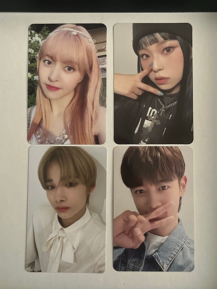 K-pop photocardeja