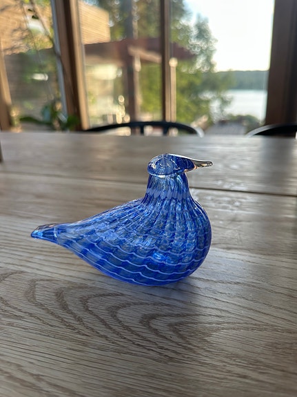 Iittala Birds by Toikka lasilintu Sinisulka