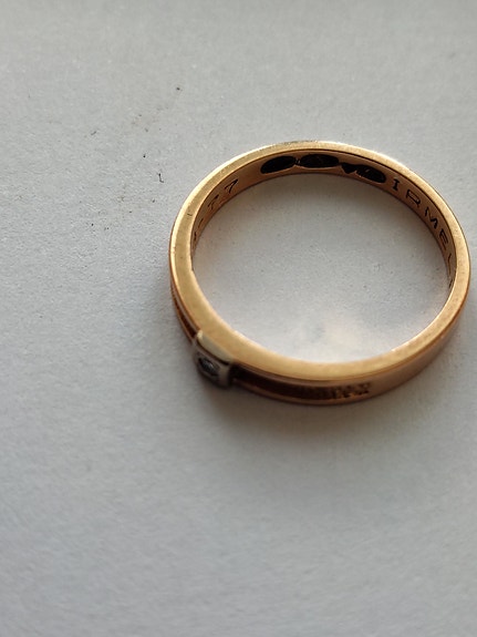 Kultasormus 18k (750)